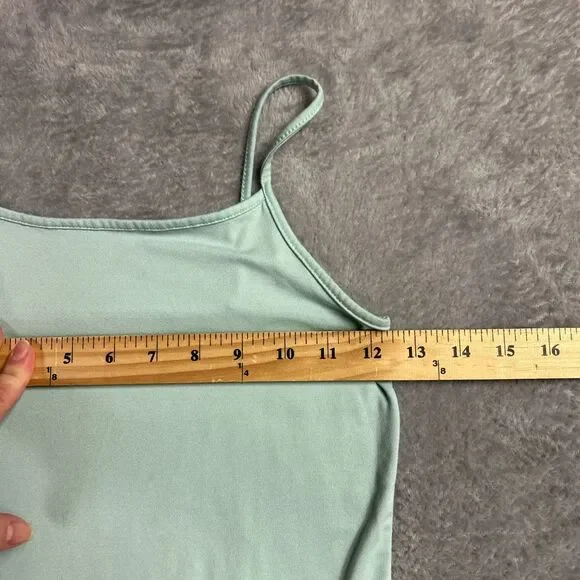 Set of 3 Wonder Nation Girls Summer Tank Tops Blue, Red, Green Sz. Medium 7-8 - Picture 2 of 7